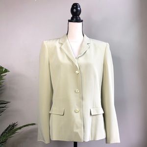Josephine Chaus Silk Blazer - size 10